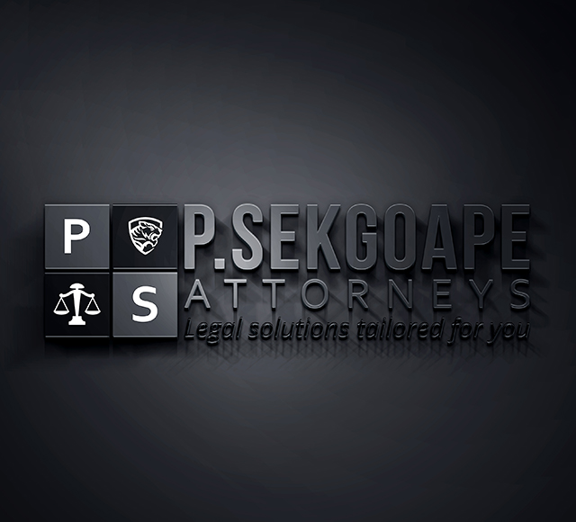 P.Sekgoape Attorneys Logo