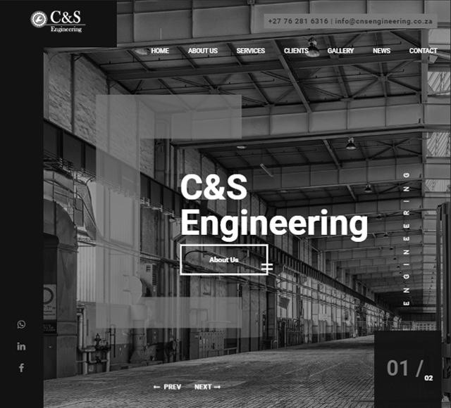 C&S Engineering Website